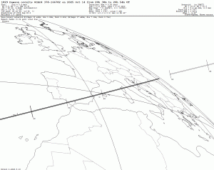 2025 Oct 14 ~20:50 UT: (1829) Dawson occults UCAC4 378-166782 (9.0 mag)