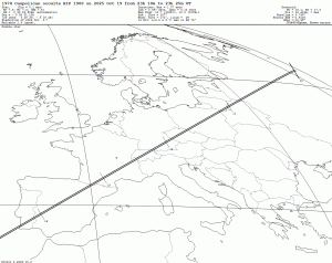 2025 Oct 19 ~23:10 UT: (1974) Caupolican occults HIP 1900 (7.4 mag)