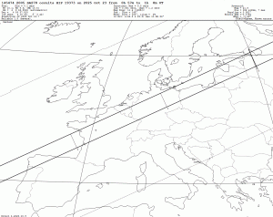 2025 Oct 23 ~01:00 UT: (145474) 2005 SA278 occults HIP 19373 (10.1 mag)