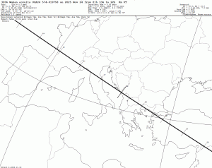 2025 Nov 24 ~21:56 UT: (3206) Wuhan occults UCAC4 574-019758 (11.3 mag)