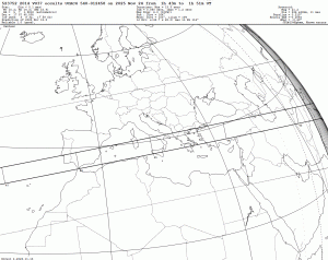 2025 Nov 24 ~01:43 UT: (523752) 2014 VU37 occults UCAC4 540-012458 (15.2 mag)