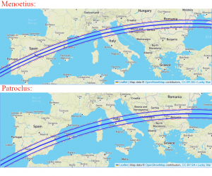 2026 Jan 22 ~21:01 UT: (617) Patroclus / Menoetius occult UCAC4 544-004619 (15.8 mag)