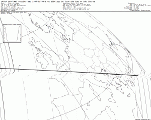 2026 Apr 20 ~20:33 UT: (18529) 1996 WK3 occults TYC 1337-01738-1 (8.0 mag)