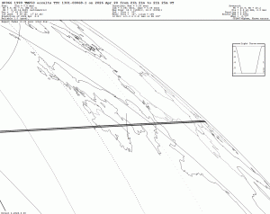 2025 Apr 20 ~21:24 UT: (40966) 1999 TM250 occults TYC 1301-00068-1 (8.9 mag)