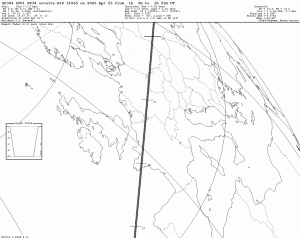 2026 Apr 23 ~01:10 UT: (42304) 2001 VZ34 occults HIP 51065 (6.8 mag)