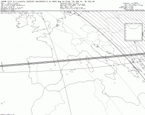 2026 Aug 16 ~03:36 UT: (19898) 1177 T-3 occults J235147.90+090323.0 (7.1 mag)